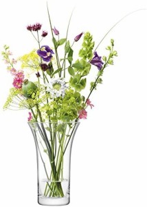 LSA(エルエスエー) フラワーベース(花器) クリア 高さ26cm FLOWER(フラワー) G457-26-992