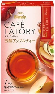 AGF ブレンディ カフェラトリー スティック 芳醇アップルティー 7本×6箱 【 フルーツティー 】【 紅茶 スティック 】