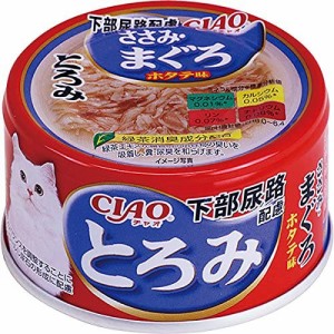 チャオ とろみ 下部尿路配慮 ささみ・まぐろ ホタテ味 80g×24缶