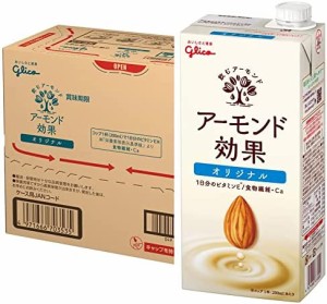 グリコ アーモンド効果 アーモンドミルク 1000ml×6本 常温保存可能