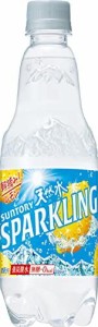 [炭酸水]サントリー 天然水 スパークリングレモン 500ml×24本