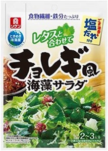 理研ビタミン チョレギ風海藻サラダ(ごま油香る塩だれ付き)(乾燥具材8g、たれ25g) 33g×10袋