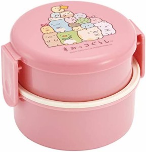 スケーター 弁当箱 2段 丸型 すみっコぐらし スタンダード ピンク 日本製 500ml ONWR1