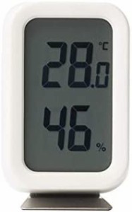 無印良品 デジタル温湿度計 ホワイト/型番:MJ‐DTHW1 15832378