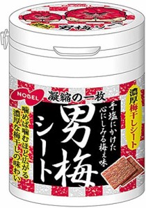 ノーベル 男梅シートボトル 75g×4個