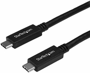 StarTech.com USB 3.0 Type-C ケーブル 1.8m 給電充電対応(最大5A) USB-C/オス - USB-C/オス USB-IF認証済み USB315C5C6