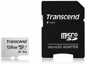 トランセンド microSDカード 128GB UHS-I U3 V30 A1 Class10【データ復旧ソフト無償提供】Nintendo Switch 動作確認済 TS128GUSD300S-AE