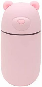 USBポート付きクマ型ミニ加湿器「URUKUMASAN(うるくまさん)」 ピンク
