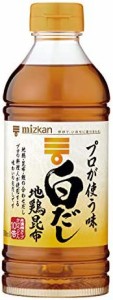 ミツカン プロが使う味 白だし 500ml×4本 めんつゆ