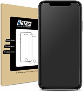 Mothca アンチグレア 強化ガラス iPhone 11 Pro Max/iPhoneXS Max 対応 液晶 ガラスフィルム さらさら ゲームフィルム 保護フィルム 日本