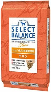 ベッツチョイス セレクトバランス スリム チキン 小粒 成犬の体重管理用7kg