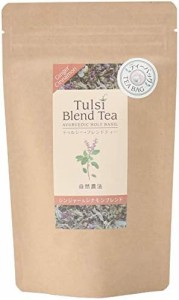 うちうみハーブ園 自然農法 Tulsi Blend Tea トゥルシー・ブレンドティー ジンジャー&シナモンブレンド【ティーバッグ】 1.2g×10個