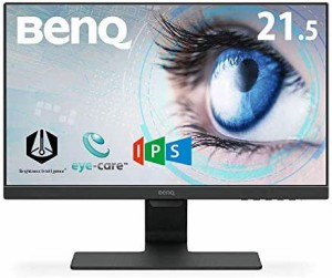 BenQ モニター ディスプレイ GW2283 (21.5インチ/フルHD/IPS/ウルトラスリムベゼル/輝度自動調整(B.I.)搭載/ブルーライト軽減/スピーカー