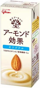 グリコ アーモンド効果 アーモンドミルク 常温保存可能 200ml×12本