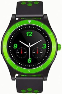 STK Bluetooth腕時計 スマートウォッチ 腕時計カードラウンドスクリーン スポーツ腕時計 Bluetooth時計電話 睡眠モニター 多機能（ブラッ