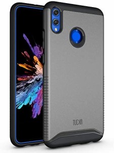 Honor 8Xケース、TUDIA [Merge Series]デュアルレイヤー強化軍用標準極度のドロッププロテクション/スリムフィットで頑丈な頑丈なカット