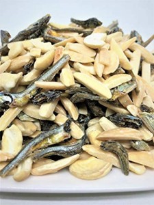 小魚 アーモンド カシューナッツ 入り 500g (不揃い商品) 国産小魚 チャック袋入り アーモンドフィッシュ アーモンド小魚