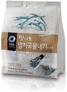 【韓国限定】本格韓国料理 味鮮生いわしダシ ティーバッグ 80g（10g×8個入）