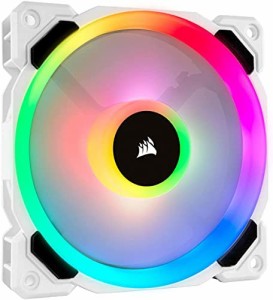 Corsair LL120 RGB -White- Single Pack PCケースファン 12cm FN1279 CO-9050091-WW