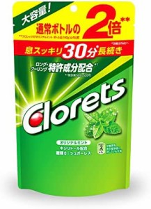 クロレッツ オリジナルミント スタンドパウチ ガム 大容量 280g