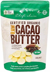 シェフズチョイス オーガニックローカカオバター 非加熱 RAW コールドプレス 未脱臭 有機JAS ACO USDA kosher (0 : 300g×1袋)