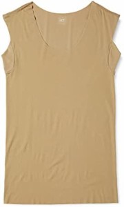 [グンゼ] インナーシャツ YG Tシャツ専用 in.T(インティー) CUT OFFシリーズ クルーネックスリーブレス 汗取りパッド付 メンズ