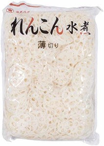 タチバナ食品 薄切り れんこん 水煮 1kg