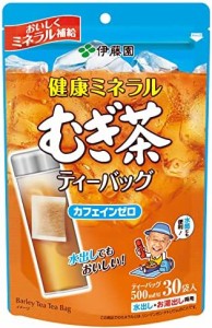 伊藤園 健康ミネラルむぎ茶ティーバッグ 3.8g×30袋×5個 デカフェ・ノンカフェイン