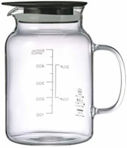 HARIO(ハリオ) お酢 保存容器 ビネガーズフルーツポット 500ml ブラック 日本製 VFP-500-B 1個入