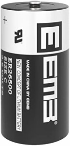 EEMB ER26500 C サイズ 3.6V リチウム電池 大容量 Li-SOCL? 非充電式電池 LS26500 SB-C01 TPMS 用 TL-2200 自動車用タイヤ空気圧モニター