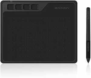 GAOMON S620 6.5x4インチペンタブ 8192レベル筆圧４ショートカットキーや電源不要ペン搭載 windows/mac/android対応 イラスト デザイン 