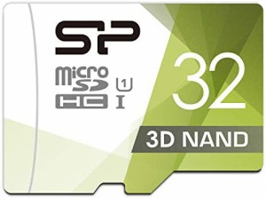 シリコンパワー microSD カード 32GB class10 UHS-1対応 最大読込85MB/s Nintendo Switch 動作確認済 3D Nand