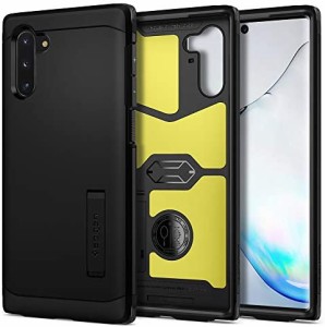 【Spigen】 Galaxy Note10 ケース 対応 耐衝撃 スタンド機能 米軍MIL規格取得 カメラ保護 傷防止 衝撃 吸収 Qi充電 ワイヤレス充電 タフ