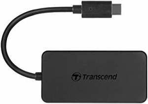 Transcend スリムタイプ USBハブ Type-C コネクタ - Type-A x 4 TS-HUB2C