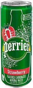 ペリエ (Perrier) ストロベリー 炭酸水 缶 250ml 「直輸入品] ×30本