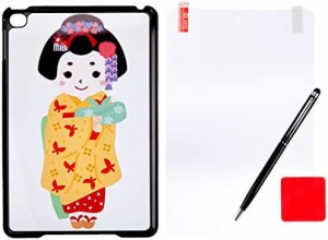 GLOW iPad mini4 オリジナルケース【保護フィルム&タッチペン】3点セット 舞妓A(3573-30)