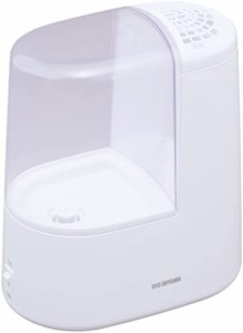 アイリスオーヤマ 加湿器 小型 卓上 アロマ 2.4L ~7畳 スチーム式 ( 加熱式 ) 加湿量 260ml/h 連続9時間 SHM-260R1-W ホワイト