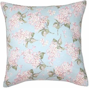 DDintex ディーディーインテックス FLORET LONDON クッションカバー アーカイブ・ライラック サックス 45×45cm [リバティプリント使用]