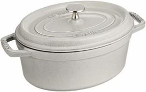 staub ストウブ 「 ピコ ココット オーバル カンパーニュ 23cm 」 両手 鋳物 ホーロー 鍋 楕円 IH対応 【日本正規販売品】 La Cocotte Ov