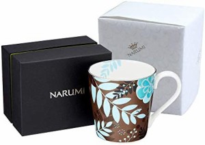 【NARUMIオリジナル包装済】NARUMI(ナルミ) マグカップ フローラルパラダイス ブラウン 290cc 51068-2773PAZ