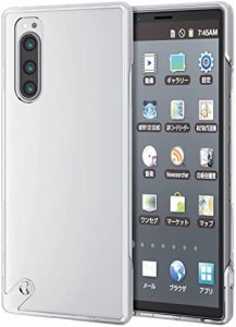 エレコム Xperia 5 ケース ハイブリッド 耐衝撃+頑丈 [エアークッションで四隅を保護] クリア PM-X5HVCKCR