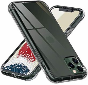 ONES 半透明 iPhone11Pro ケース 耐衝撃 超軍用規格 『エアバッグ、半密閉音室、Qi充電』〔滑り止め、すり傷防止、柔軟〕〔美しい、光沢