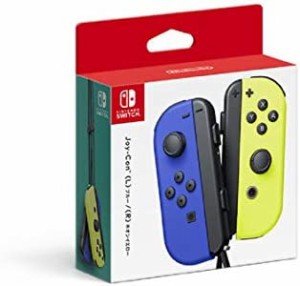 【任天堂純正品】Joy-Con(L) ブルー/(R) ネオンイエロー オリジナルデジタル壁紙(PC・スマホ) 配信 付