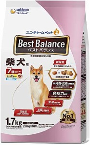 ベストバランス ドッグフード ふっくら仕立て 柴犬用 7歳が近づく頃から始める低脂肪 284グラム (x 6)