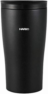 HARIO(ハリオ) タンブラー ブラック 300ml HARIO フタ付き保温タンブラー STF-300-B