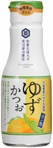 柴沼醤油醸造 フレッシュボトルゆずかつお 200ｍｌ ×4本