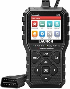 LAUNCH CR529 obd2 診断機 日本語 自動車故障診断機 bmw 診断機 ベンツ,トヨタ,日産,スズキなど多車種に対応 車 診断 スキャンツール 故