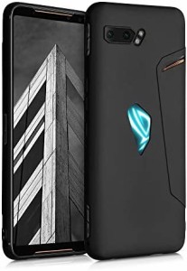 kwmobile 対応: Asus ROG Phone II (ZS660KL) 専用ケース - 耐衝撃 TPUソフト シリコンケース スマホカバー 滑り止め - ケース