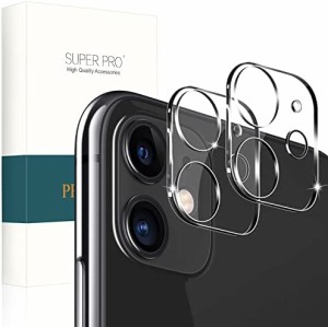 【2枚入り・最新改良】iPhone 11 カメラフィルム 硬度9H 2.5D アイフォン 11 カメラ保護フィルム 日本製素材旭硝子製 飛散防止 凹面設計 