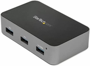 StarTech.com 4ポートUSB Type-Cハブ 10Gbps 4x USB-A 専用ACアダプタ付属 HB31C4AS